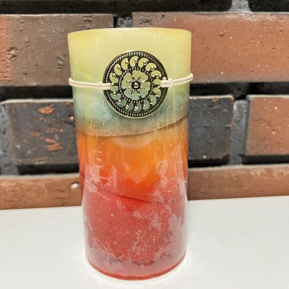 Pier 1 Imports Other - Pier 1 One Imports Sunset Citrus Candle Single Wick Candle 3x6 Sealed Decorative